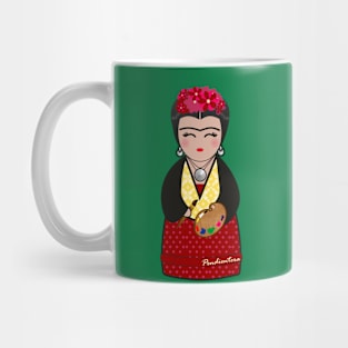 Kokeshi Frida Mug